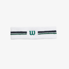 Băng Trán Thể Thao Wilson U Stripe Headband Bright White WU00065411