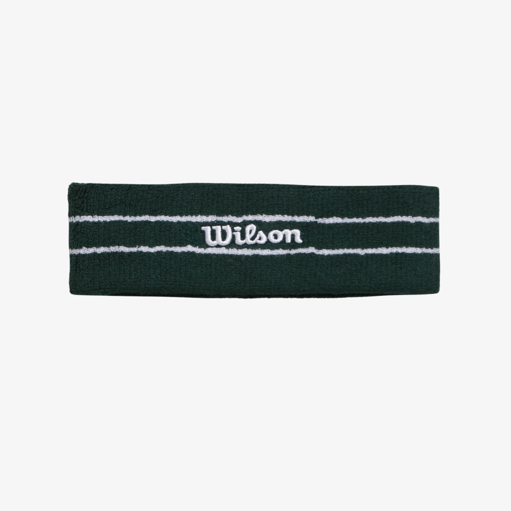 Băng Trán Thể Thao Wilson U Stripe Headband Sycamore WU00020331