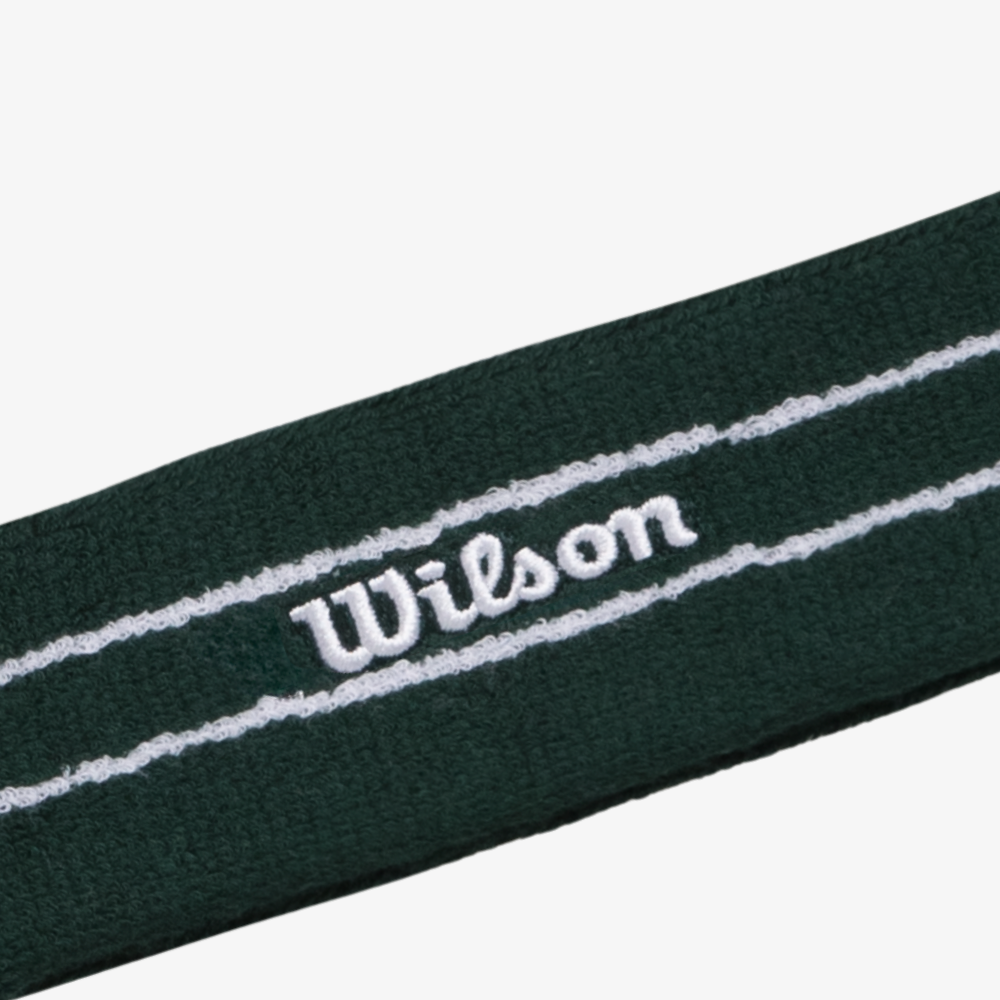 Băng Trán Thể Thao Wilson U Stripe Headband Sycamore WU00020331