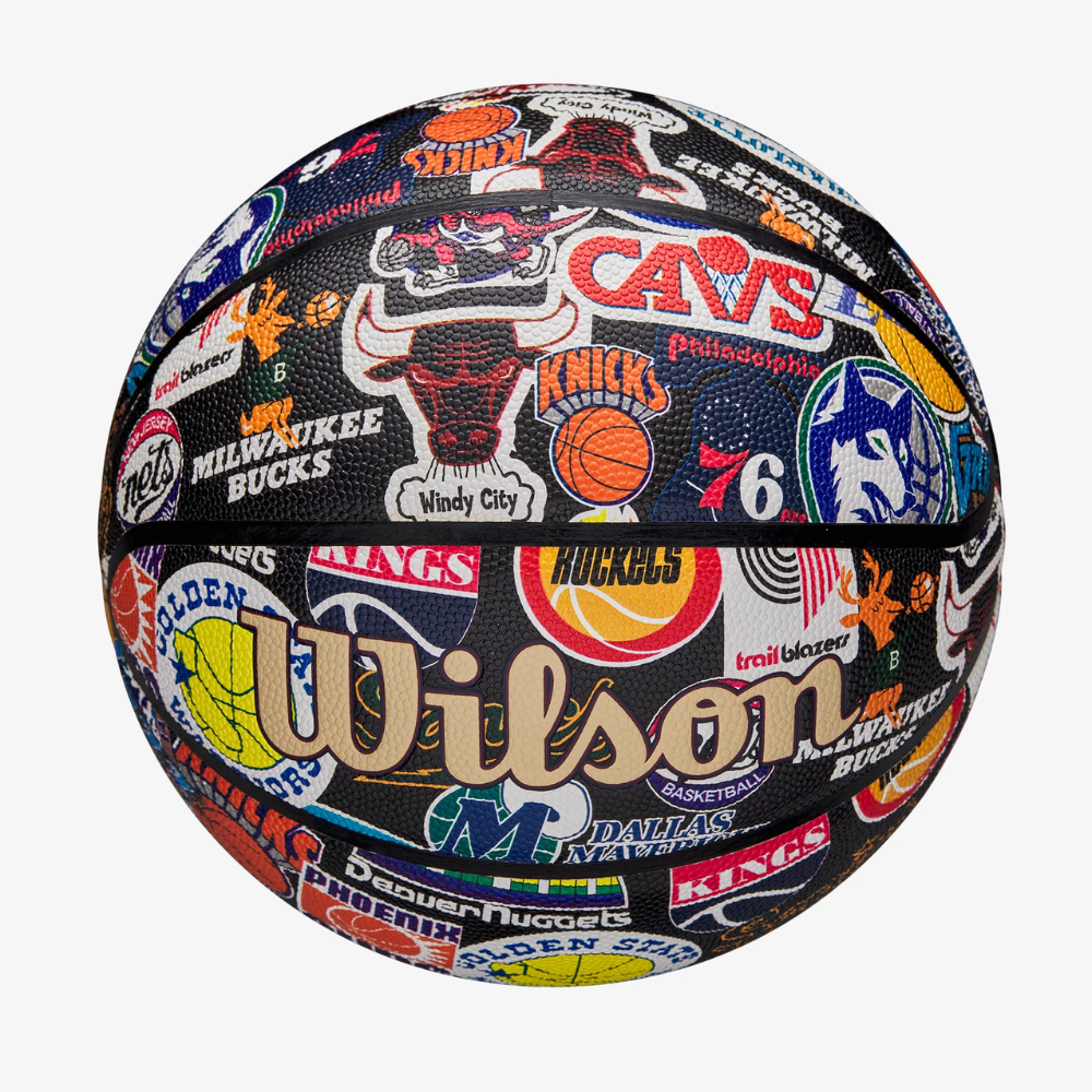 Bong Nba Logo Bóng Rổ Wilson NBA All Team Retro 7 WZ4028501XB7 | wilsonsports.com.vn