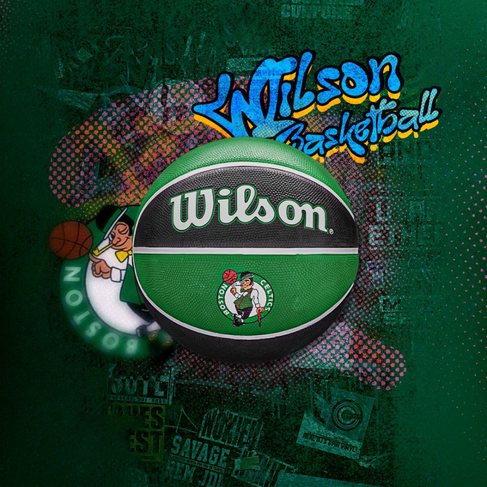Bóng Rổ Wilson NBA Boston Celtics Team Tribute WTB1300XBBOS