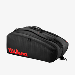 Túi Đựng Vợt Tennis Wilson Clash V3 Super Tour 15PK Black WR8038201001