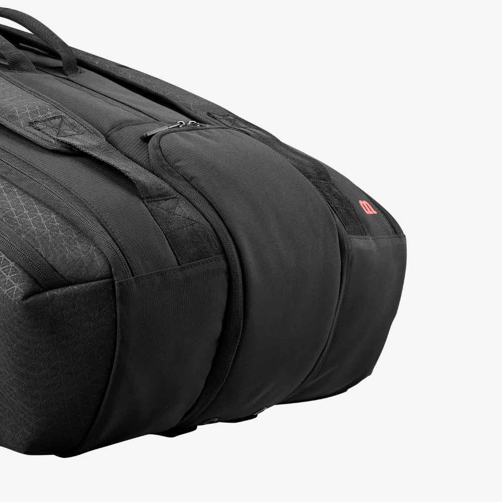 Túi Đựng Vợt Tennis Wilson Clash V3 Super Tour 15PK Black WR8038201001