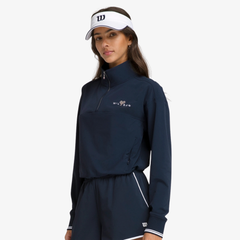 Áo Thể Thao Chui Đầu Nữ Wilson Women's Davenport Woven Popover WW00210331