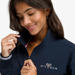 Áo Thể Thao Chui Đầu Nữ Wilson Women's Davenport Woven Popover WW00210331