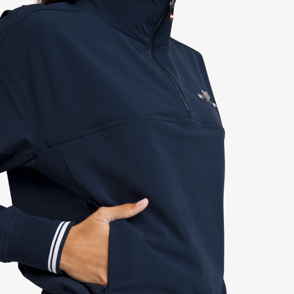 Áo Thể Thao Chui Đầu Nữ Wilson Women's Davenport Woven Popover WW00210331