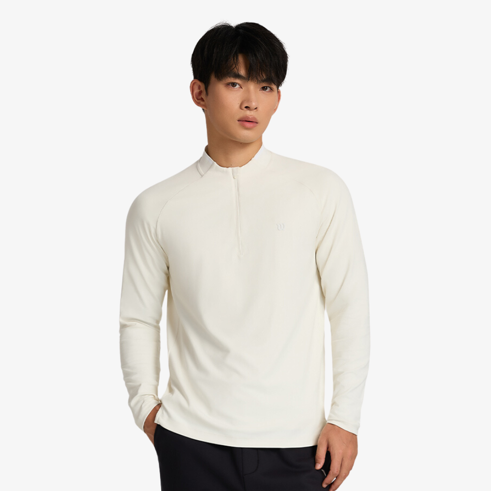 Áo Dài Tay Thể Thao Nam Wilson Men Alley Half-Zip LS Tee WM20071432
