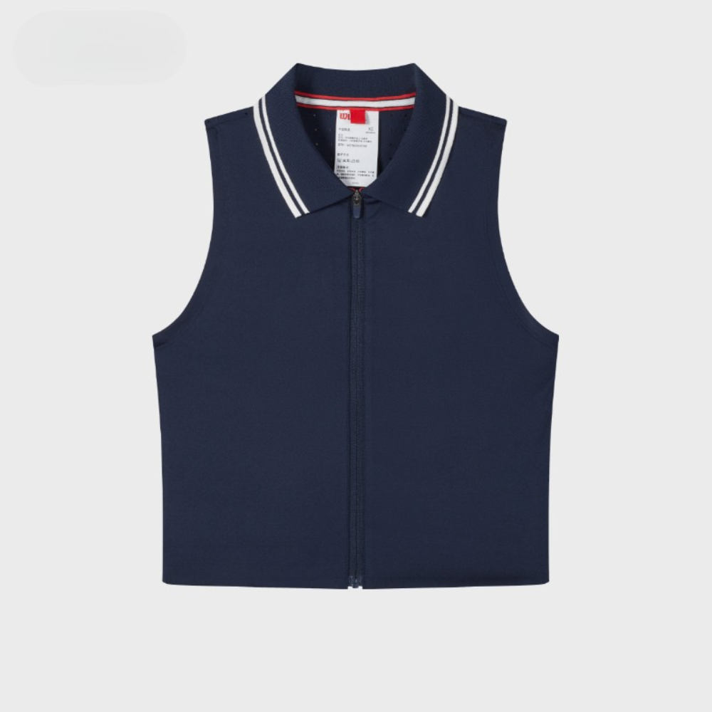 Wilson Riverside Cropped Sleeveless Polo Áo Polo Không Tay Nữ WW00207411