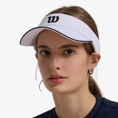 Wilson Unisex Classic Visor Mũ Lưỡi Trai Nửa Đầu Thể Thao WU00014511