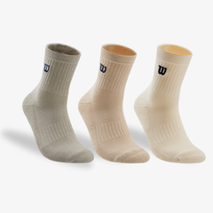 Tất Thể Thao Wilson Quarter Top Socks 3-Pack WU00083511
