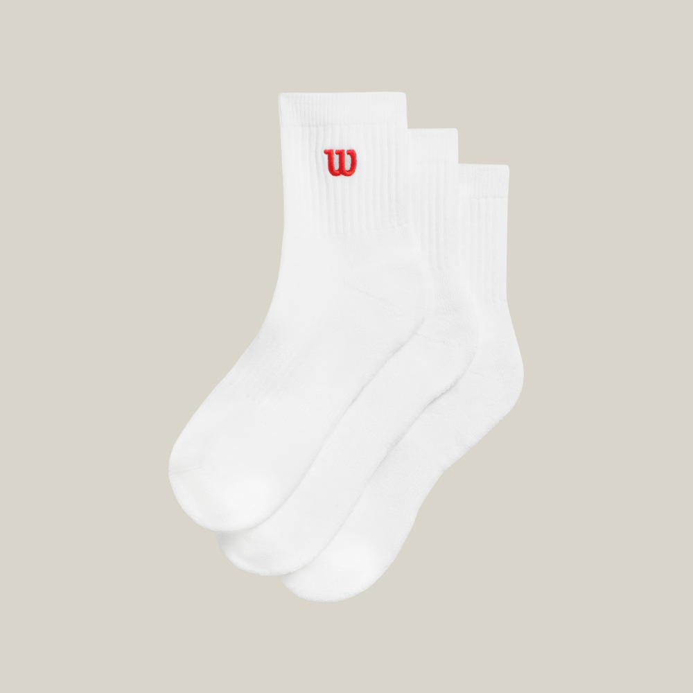 Tất Thể Thao Wilson Quarter Top Socks 3-Pack WU00083511