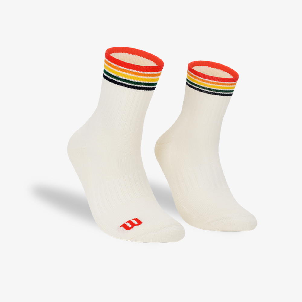Tất Thể Thao Wilson U Quarter Top Stripe Socks WU00016511