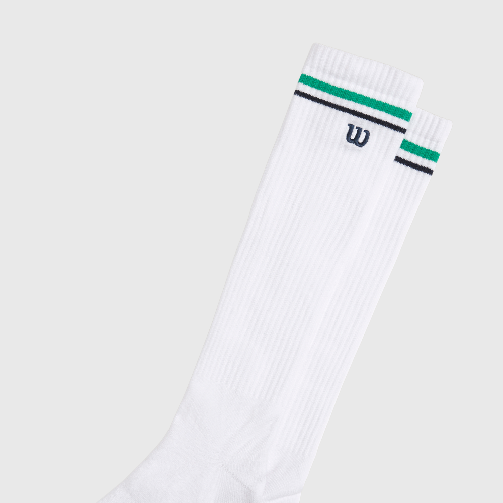Tất Thể Thao Wilson U Ribbed Knee High Socks WU00060411