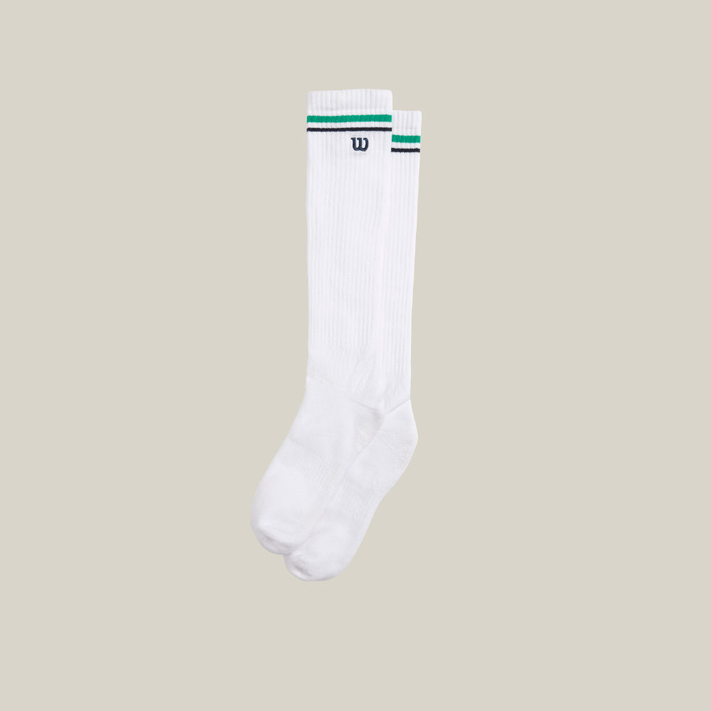 Tất Thể Thao Wilson U Ribbed Knee High Socks WU00060411