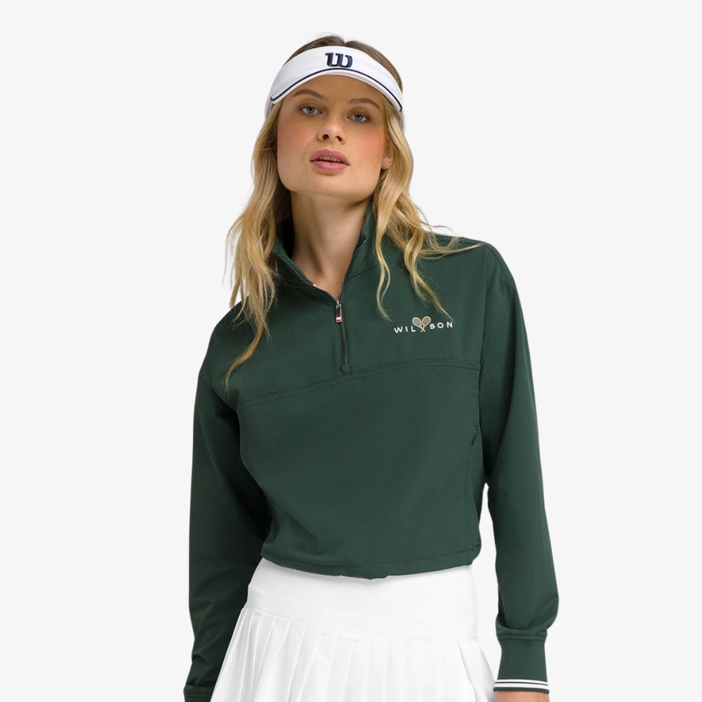Áo Thể Thao Chui Đầu Nữ Wilson Women's Davenport Woven Popover WW00210331