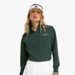 Áo Thể Thao Chui Đầu Nữ Wilson Women's Davenport Woven Popover WW00210331