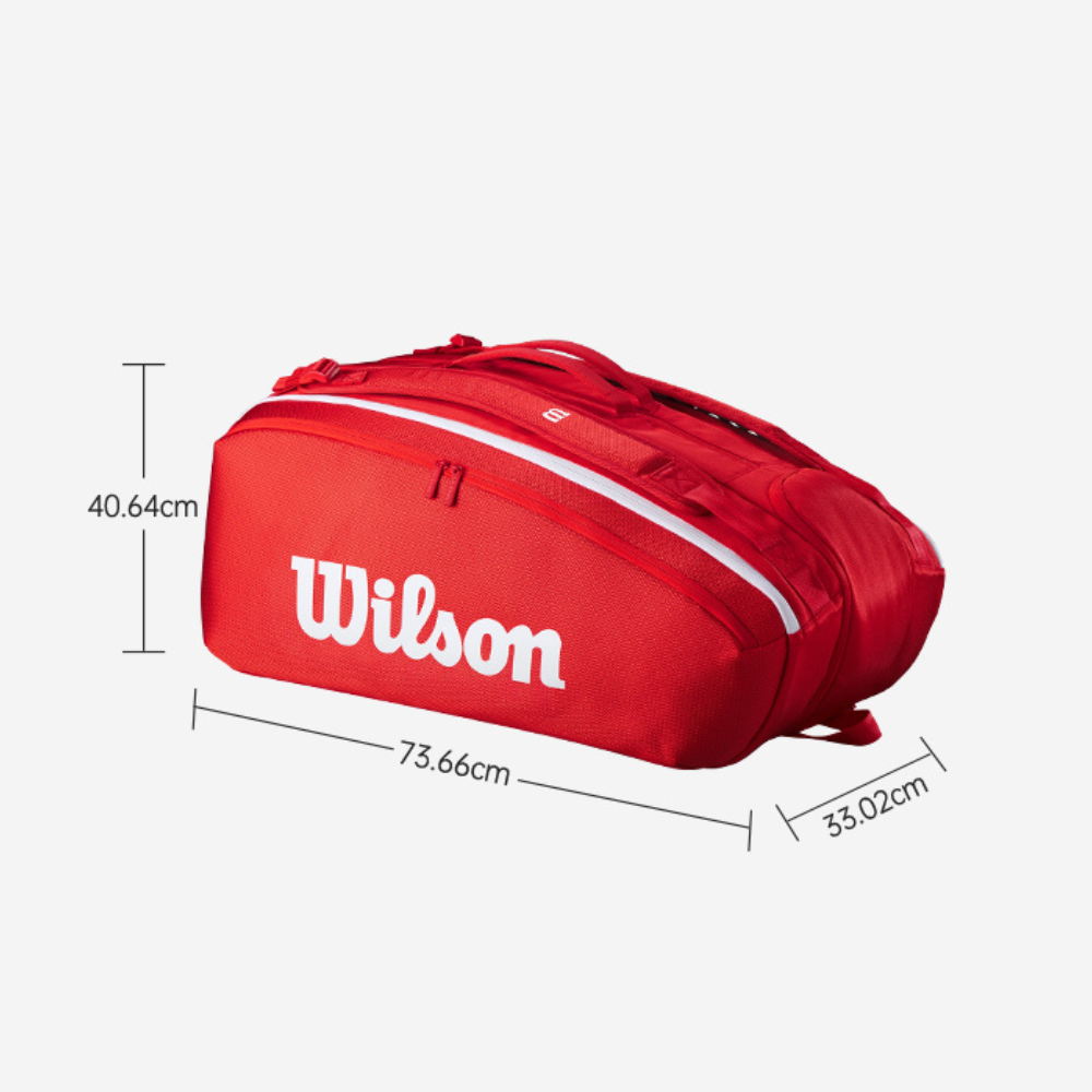 Túi Đựng Vợt Tennis Wilson Super Tour 15 Pack WR8036601001