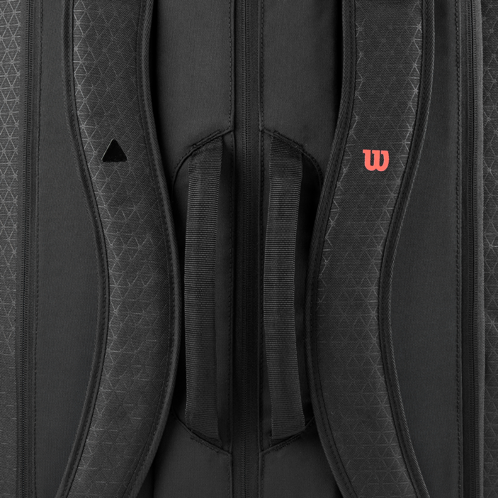 Túi Đựng Vợt Tennis Wilson Clash V3 Super Tour 15PK Black WR8038201001