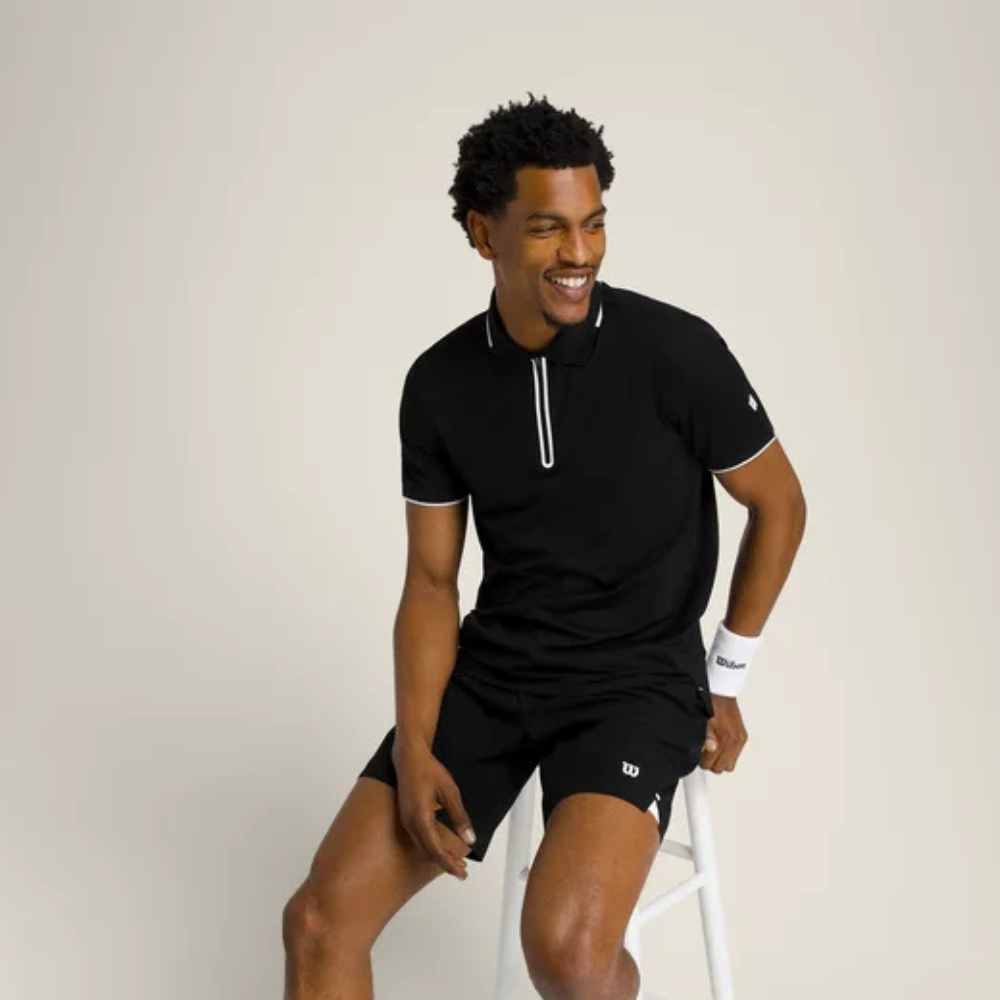 Wilson Advantage Zip Polo Áo Polo Nam WM00261511