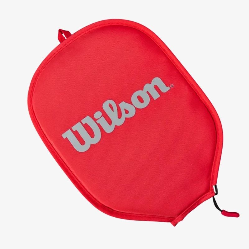 Vỏ Vợt Pickleball Wilson Gray/Red WR8905601001