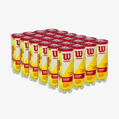 Set 12 Bóng Tennis Wilson Championship Extra Duty 3 Ball Can WRT100101