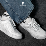  Giày thể thao nam nữ BM CAMPUS TRẮNG - Giày sneaker học sinh màu trắng basic cổ thấp form chuẩn, đế êm, chống trơn trượt 