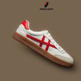  Giày Sneakers Daily nam nữ Active Trắng phối đỏ - thiết kế trẻ trung dễ phối đồ 
