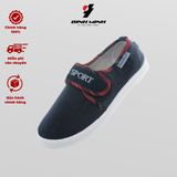  Giày BM06 bata Bình Minh quai dán xé, giày lười 