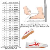  Giày Bata 3 sọc mũi da Bình Minh, giày quốc dân. 