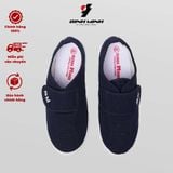  Giày M09 bata Nam Bình Minh. quai dán, giày lười 