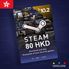 Steam Wallet Code| Steam Có Sẵn| 40 HKD| 5.1 USD