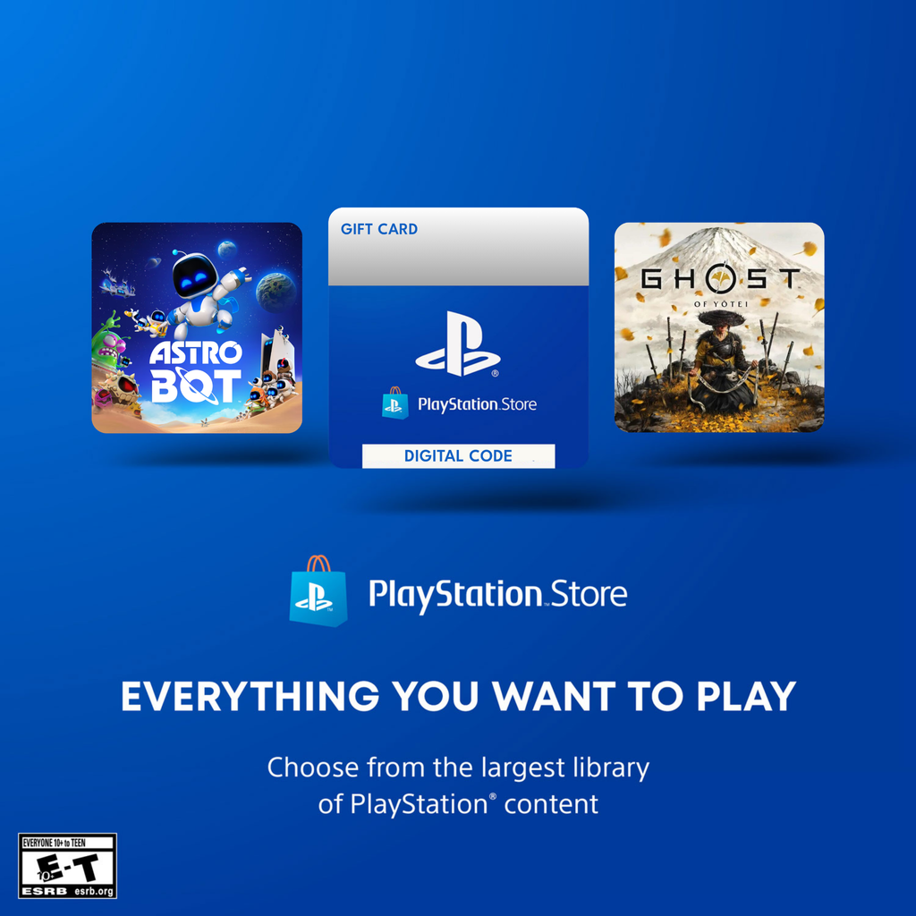 PlayStation Store Digital Gift Card| PSN 100 USD
