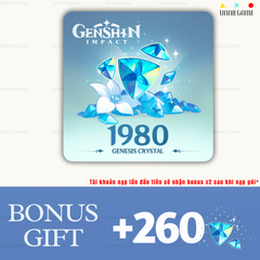 Genshin Impact| 980 Genesis Crystals