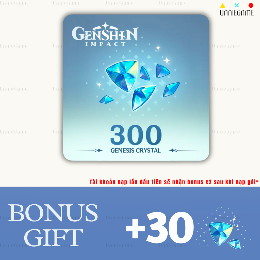 Genshin Impact| 980 Genesis Crystals