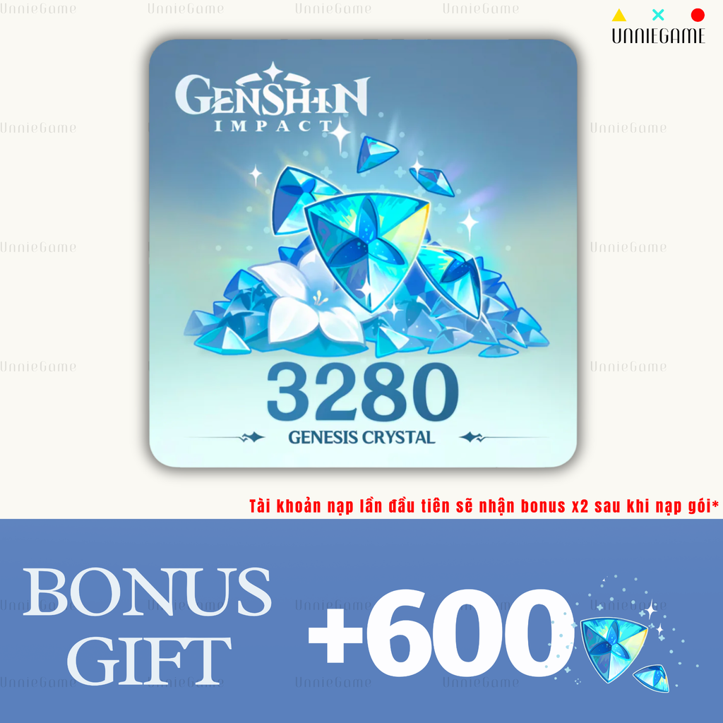 Genshin Impact| 60 Genesis Crystals