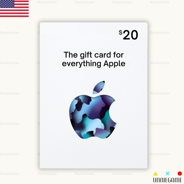 Apple Gift Card| Thẻ App Store & iTunes 20 USD