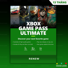 Xbox Game Pass Ultimate 1 tháng