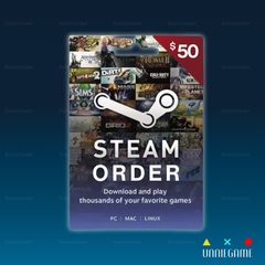 Gói Nạp Steam Wallet| Steam Order 100 USD