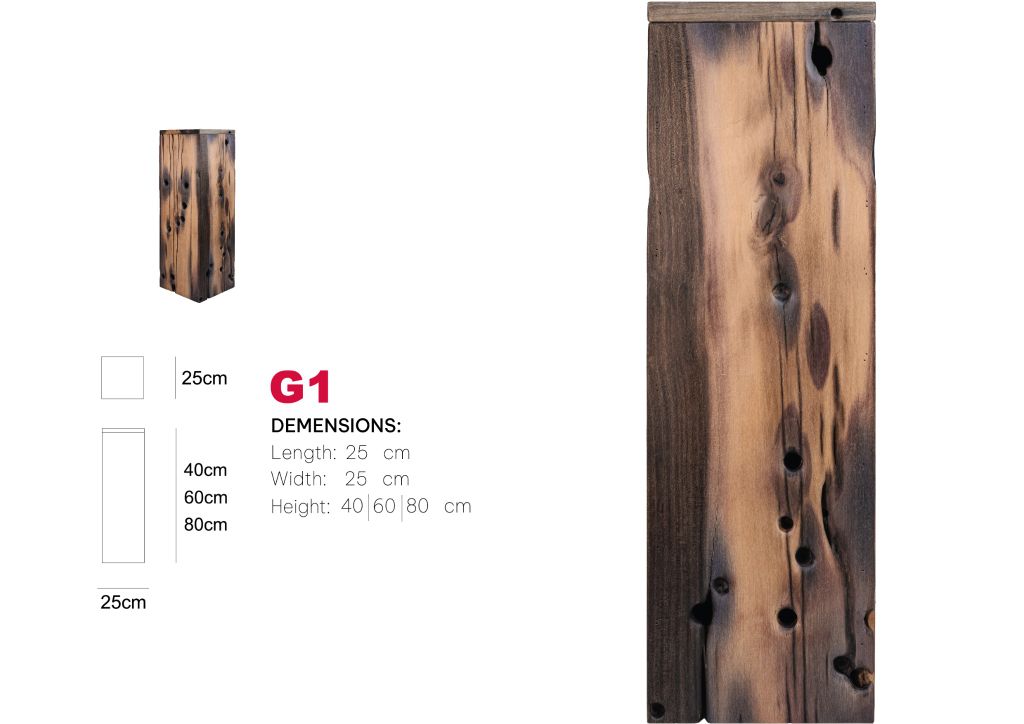 CHẬU CÂY GỖ TÀU THUYỀN