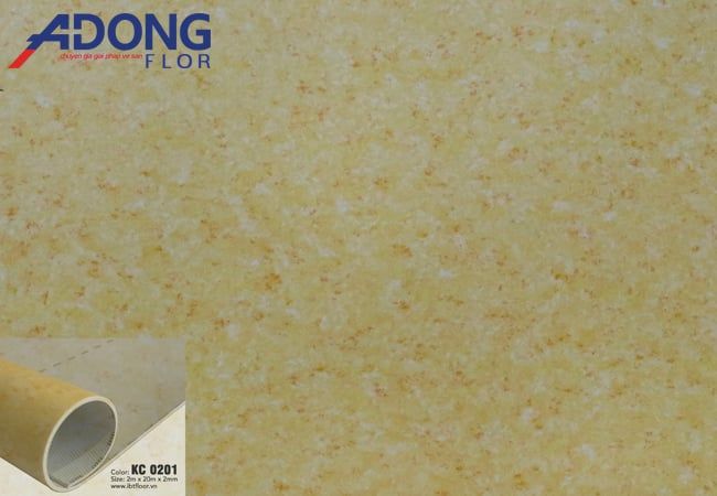  Sàn Vinyl Cuộn Vân Đá 0201 
