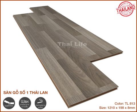  Sàn Gỗ Công Nghiệp Thailife TL813 