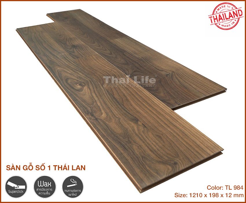  Sàn Gỗ Công Nghiệp Thailife TL984 