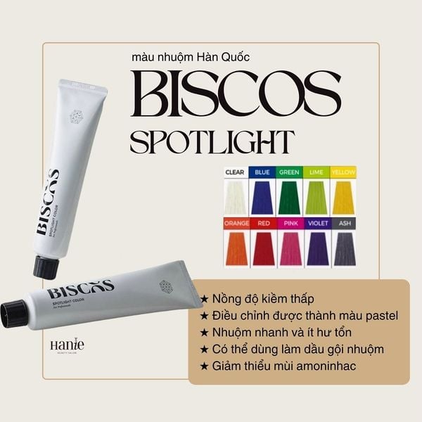  Màu trực tiếp Biscos Spotlight 