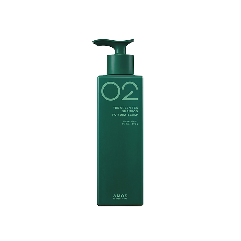  Dầu gội cho da đầu nhiều dầu trà xanh THE GREEN TEA SHAMPOO FOR OILY SCALP 500ml 