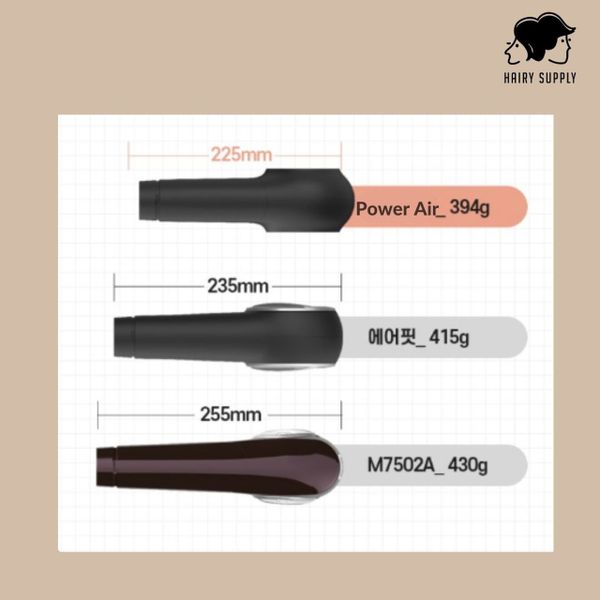  Máy sấy JMW MP9A01A Power Air Hair Dryer 