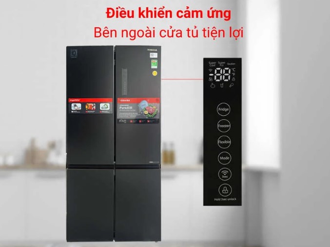 Tủ lạnh Toshiba Inverter 515 lít GR-RF677WI-PMV(06)-MG