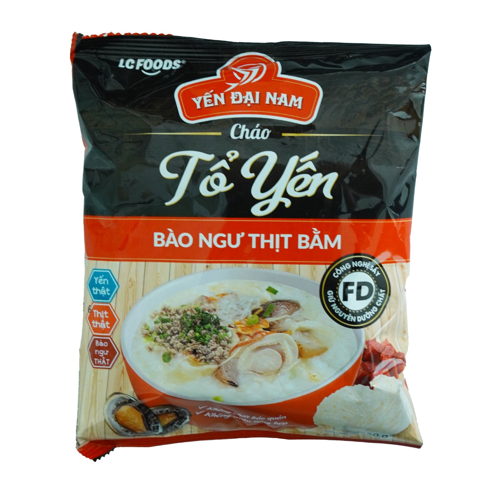  CHÁO YẾN BÀO NGƯ 
THỊT BẰM 30 GÓI 