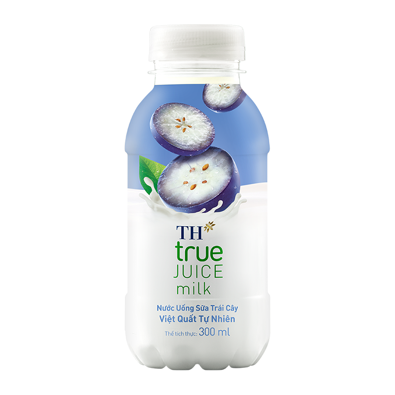  Sữa uống trái cây TH true milk Việt Quất 300ml 