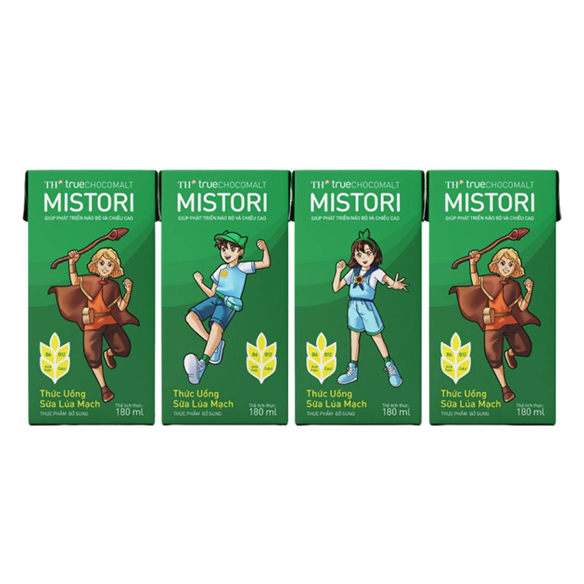  Sữa Lúa Mạch TH Mistori 180mlx48 
