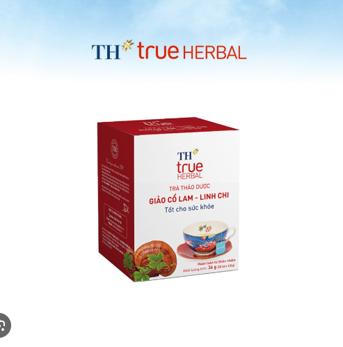  Trà G.Cổ Lam-L.Chi THtrueHerbal 36gx20 